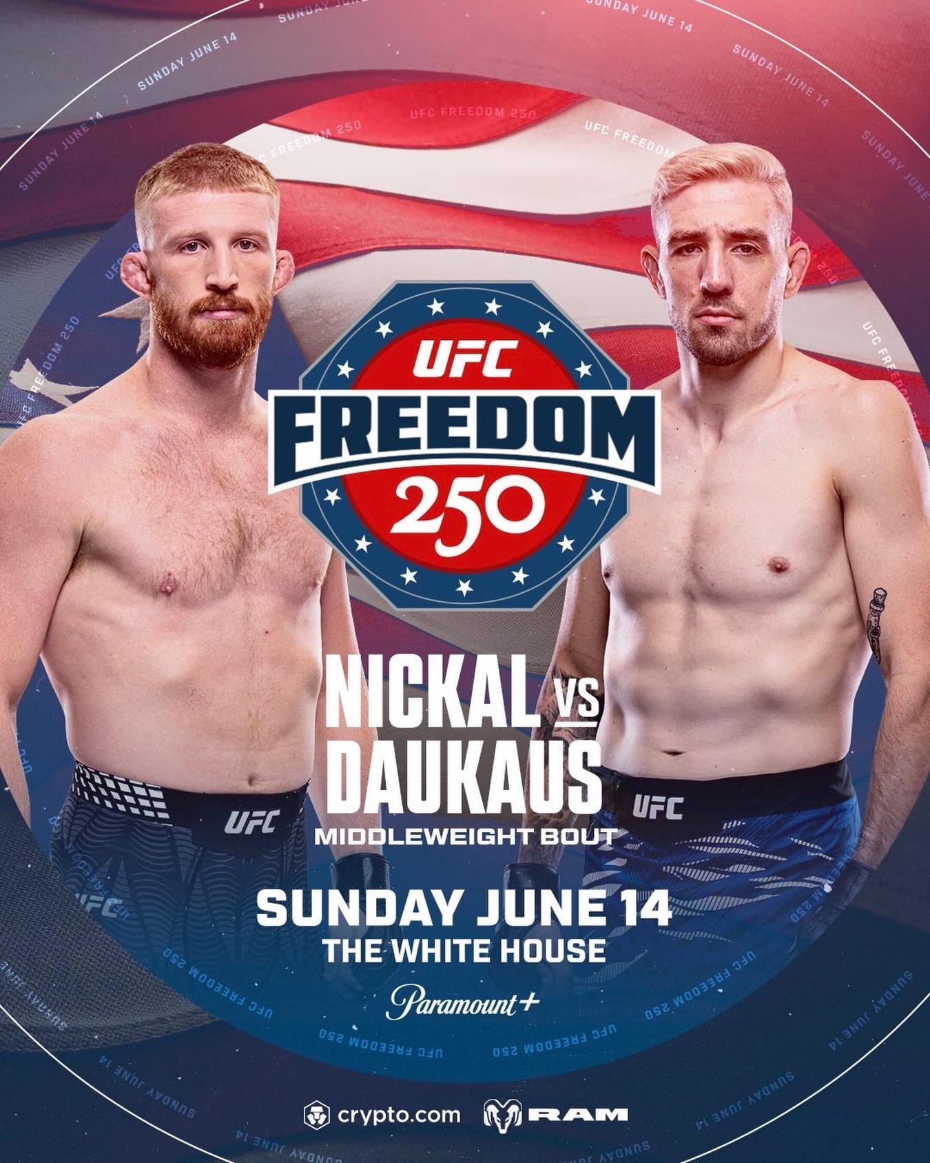 UFC Freedom 250 Promo — Bo Nickal at the White House